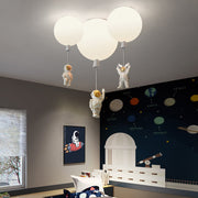 Dazzling Astronaut Moon LED Pendant Light – A One-of-a-Kind Space-Inspired Ceiling Light