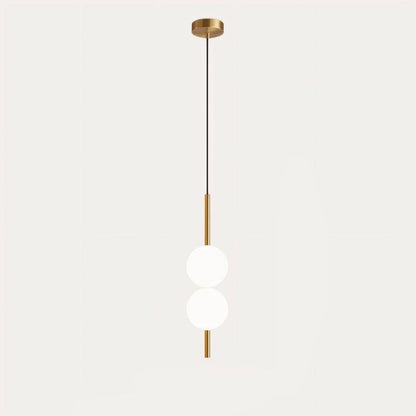Suspension Afzal en verre et métal – Charme scandinave pour espaces contemporains