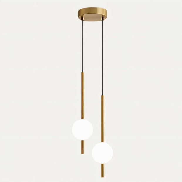Afzal glass and metal pendant – Scandinavian charm for contemporary spaces