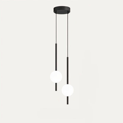 Suspension Afzal en verre et métal – Charme scandinave pour espaces contemporains