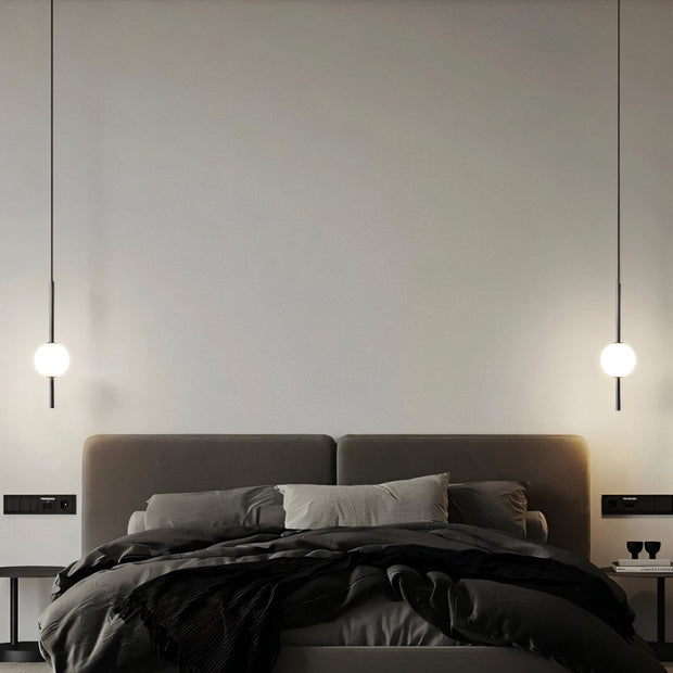 Afzal glass and metal pendant – Scandinavian charm for contemporary spaces