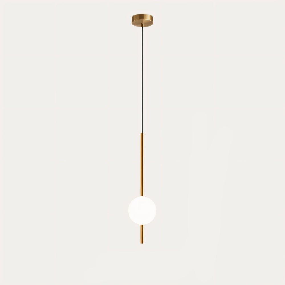 Suspension Afzal en verre et métal – Charme scandinave pour espaces contemporains