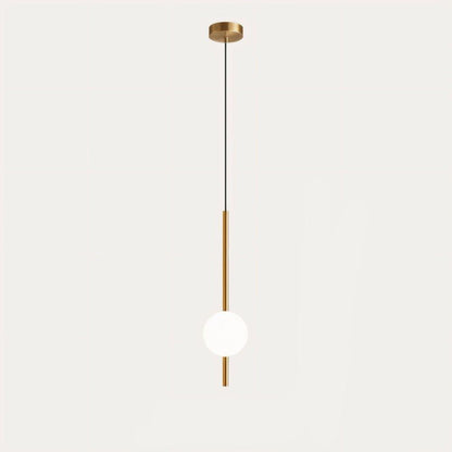 Suspension Afzal en verre et métal – Charme scandinave pour espaces contemporains