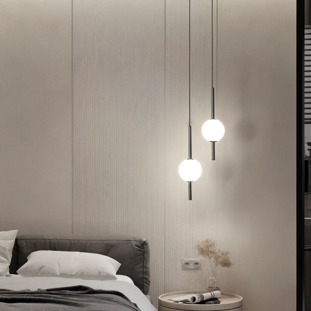 Afzal glass and metal pendant – Scandinavian charm for contemporary spaces