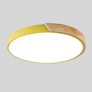 Nordic Chic Wooden Macaron LED Chandelier – Elegant Fusion of Wood and Metal