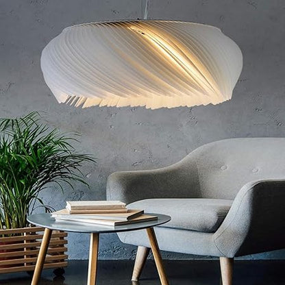Chandelier en acrylique LED élégant – Éclairage minimaliste et stylé pour votre espace de vie