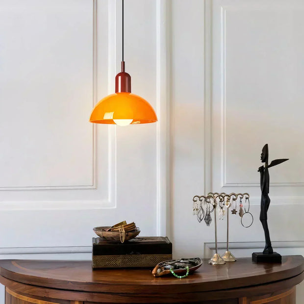 Suspension LED en verre moderne et épurée – Éclairage élégant de 40W pour des espaces chics