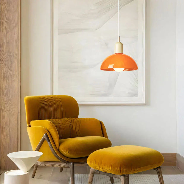 Suspension LED en verre moderne et épurée – Éclairage élégant de 40W pour des espaces chics