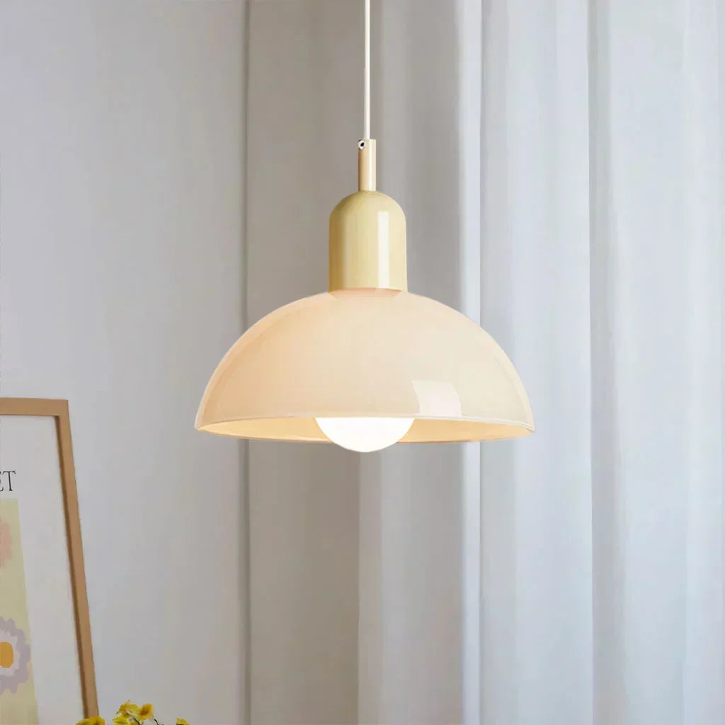 Suspension LED en verre moderne et épurée – Éclairage élégant de 40W pour des espaces chics