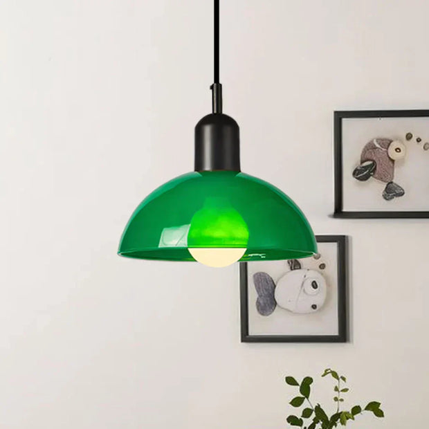 Suspension LED en verre moderne et épurée – Éclairage élégant de 40W pour des espaces chics