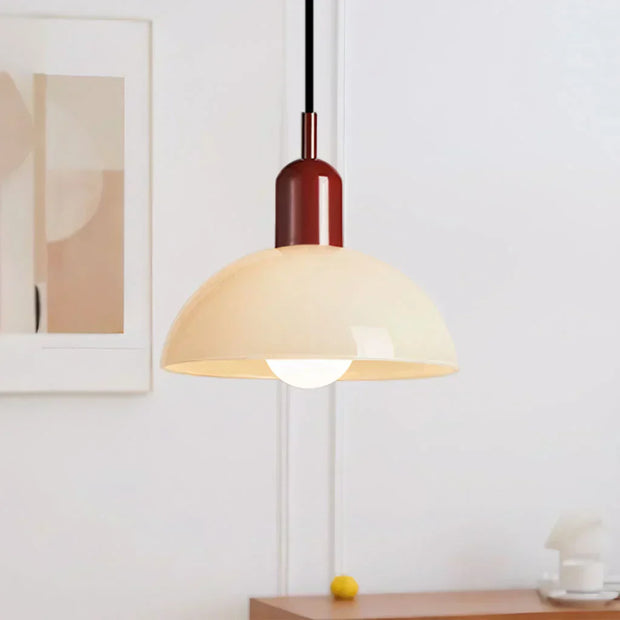 Suspension LED en verre moderne et épurée – Éclairage élégant de 40W pour des espaces chics