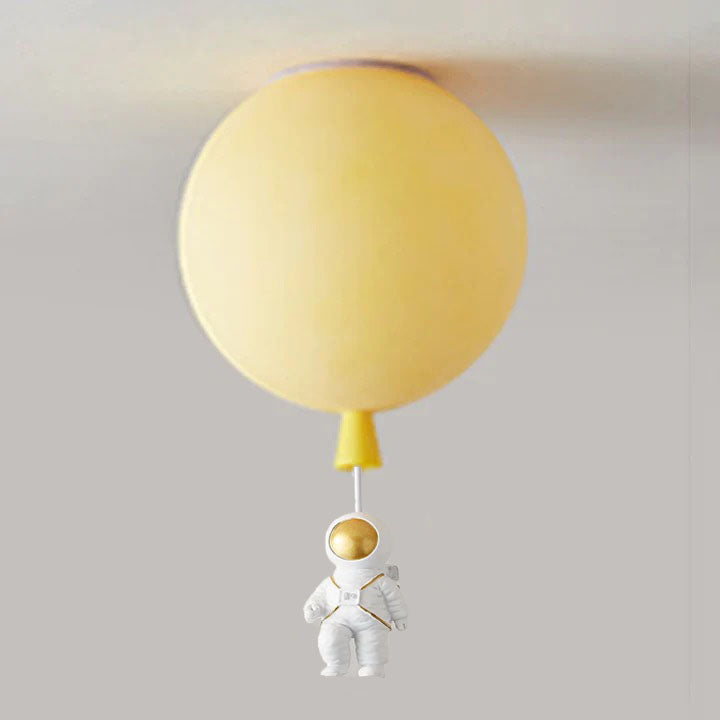 Prachtige LED Hanglamp Astronaut Maan – Een Unieke Plafondlamp Geïnspireerd door de Ruimte