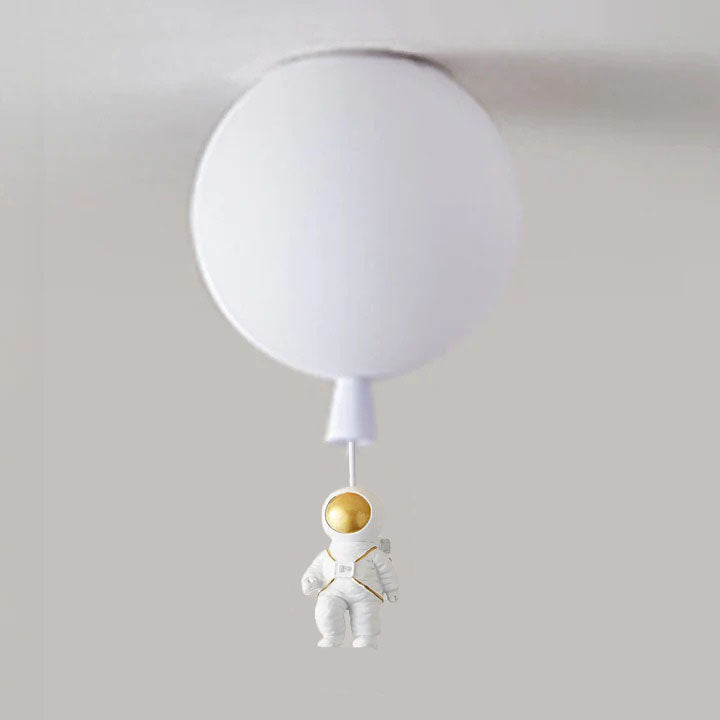 Prachtige LED Hanglamp Astronaut Maan – Een Unieke Plafondlamp Geïnspireerd door de Ruimte