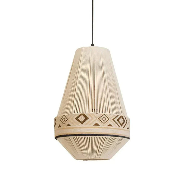 Bright Bohemian Chic Fringe Pendant – Hanging Lamp Inspired by Tribes with Elegant Style and Graceful Fringes