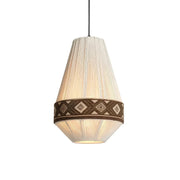 Bright Bohemian Chic Fringe Pendant – Hanging Lamp Inspired by Tribes with Elegant Style and Graceful Fringes