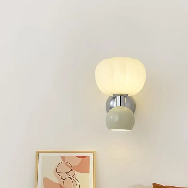 Elegant Cream LED Wall Sconce – Energy-Efficient Accent Light for Your Living Room and Bedroom