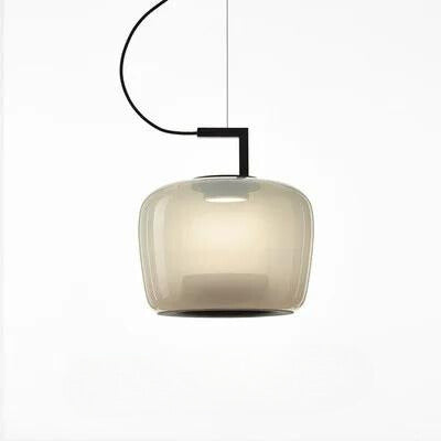 Modern Elegant LED Chandelier - Glass and Aluminum Design for Your Kitchen and Dining Room