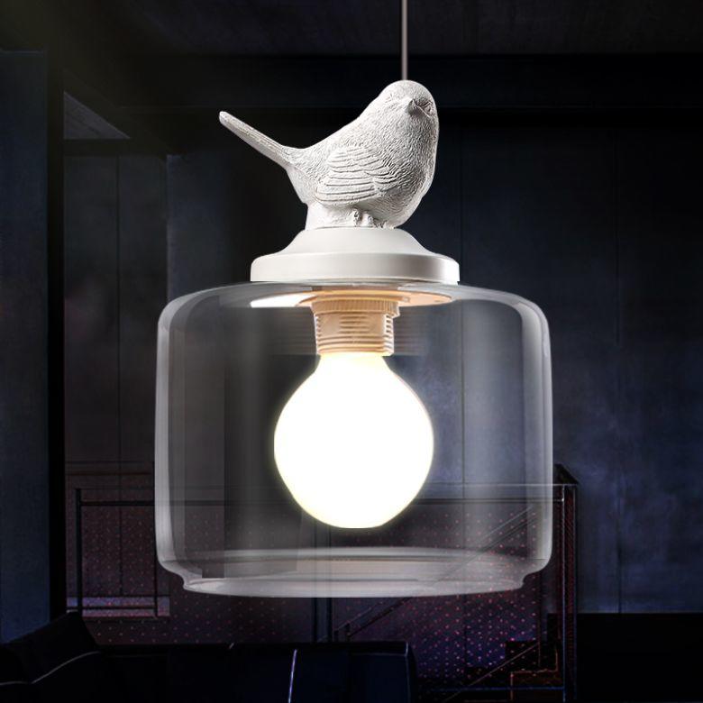 Suspension lumineuse en pendule inspirée des oiseaux – Une belle fusion de la nature et de l'art moderne