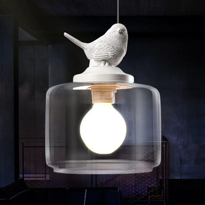 Suspension lumineuse en pendule inspirée des oiseaux – Une belle fusion de la nature et de l'art moderne