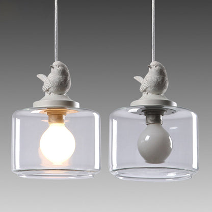 Suspension lumineuse en pendule inspirée des oiseaux – Une belle fusion de la nature et de l'art moderne