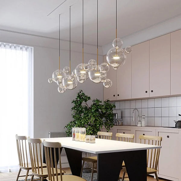Bolle Pendant – Chic Spherical Lamp with Superb LED Lighting