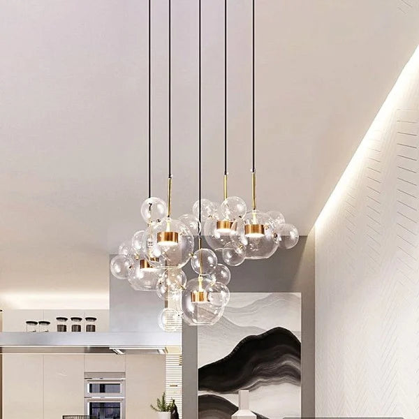 Bolle Pendant – Chic Spherical Lamp with Superb LED Lighting