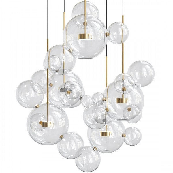 Bolle Pendant – Chic Spherical Lamp with Superb LED Lighting