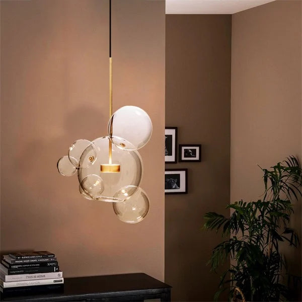Bolle Pendant – Chic Spherical Lamp with Superb LED Lighting
