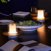 Elegant LED candle lamp with smart induction base – Perfect for a safe and comfortable ambiance