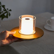 Elegant LED candle lamp with smart induction base – Perfect for a safe and comfortable ambiance