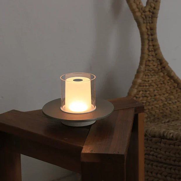 Elegant LED candle lamp with smart induction base – Perfect for a safe and comfortable ambiance