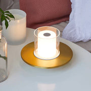 Elegant LED candle lamp with smart induction base – Perfect for a safe and comfortable ambiance
