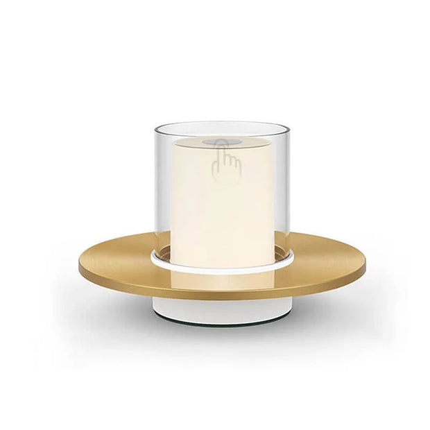 Elegant LED candle lamp with smart induction base – Perfect for a safe and comfortable ambiance