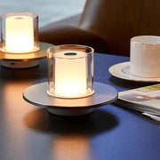 Elegant LED candle lamp with smart induction base – Perfect for a safe and comfortable ambiance