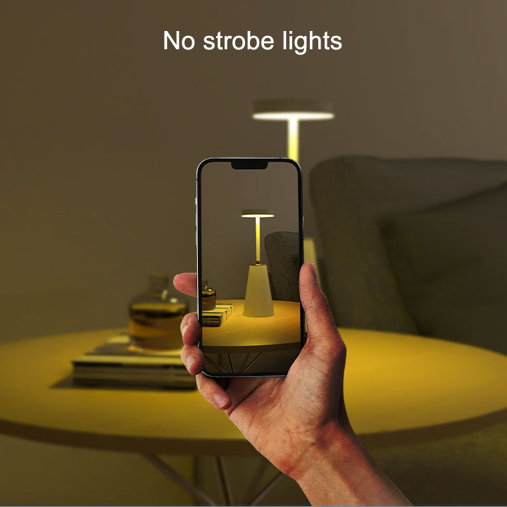Lampe de Table LED sans Fil LumiFlex - Dimmable avec Fonction Mémoire Pratique et Charge USB