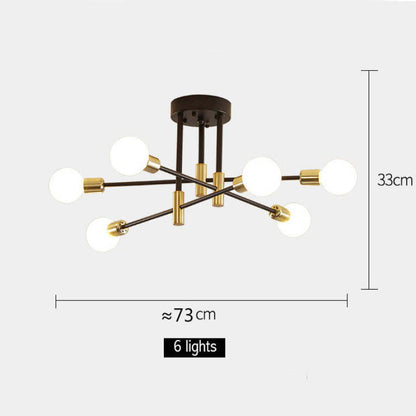 Applique Pendante Orbita Élégante – Design Métallique Chic avec Compatibilité LED E27