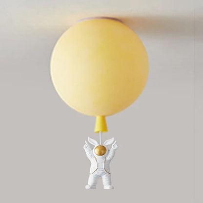 Prachtige LED Hanglamp Astronaut Maan – Een Unieke Plafondlamp Geïnspireerd door de Ruimte