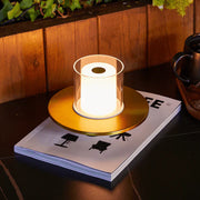 Elegant LED candle lamp with smart induction base – Perfect for a safe and comfortable ambiance