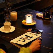 Elegant LED candle lamp with smart induction base – Perfect for a safe and comfortable ambiance