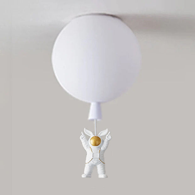 Dazzling Astronaut Moon LED Pendant Light – A One-of-a-Kind Space-Inspired Ceiling Light
