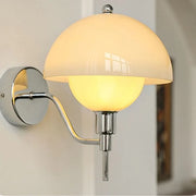 Mushroom Cream Wall Sconce – Embrace Natural Elegance with Comfortable Ambient Light