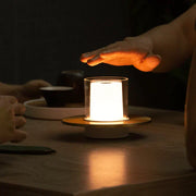 Elegant LED candle lamp with smart induction base – Perfect for a safe and comfortable ambiance