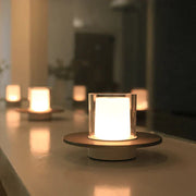 Elegant LED candle lamp with smart induction base – Perfect for a safe and comfortable ambiance