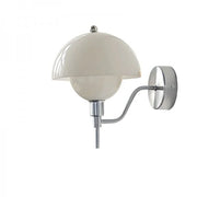 Mushroom Cream Wall Sconce – Embrace Natural Elegance with Comfortable Ambient Light