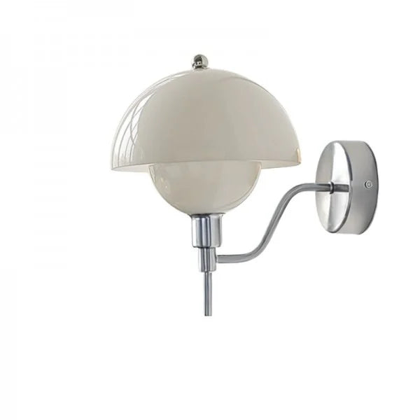 Mushroom Cream Wall Sconce – Embrace Natural Elegance with Comfortable Ambient Light