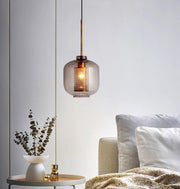 Savannah Glass Suspension – Chic LED Pendant Light for Elegant Spaces