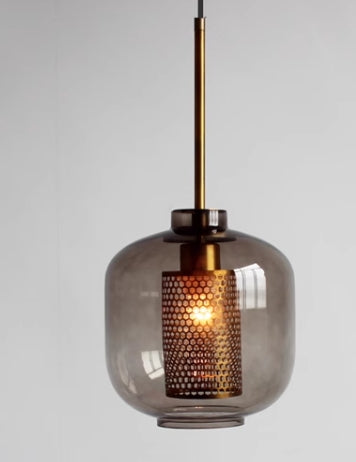 Savannah Glass Suspension – Chic LED Pendant Light for Elegant Spaces