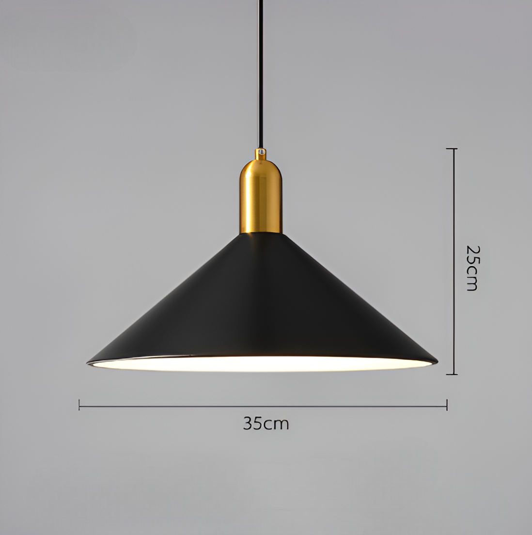 Suspension Moderne Sleek Altura – Design Métallique Minimaliste Chic avec Éclairage LED Intégré