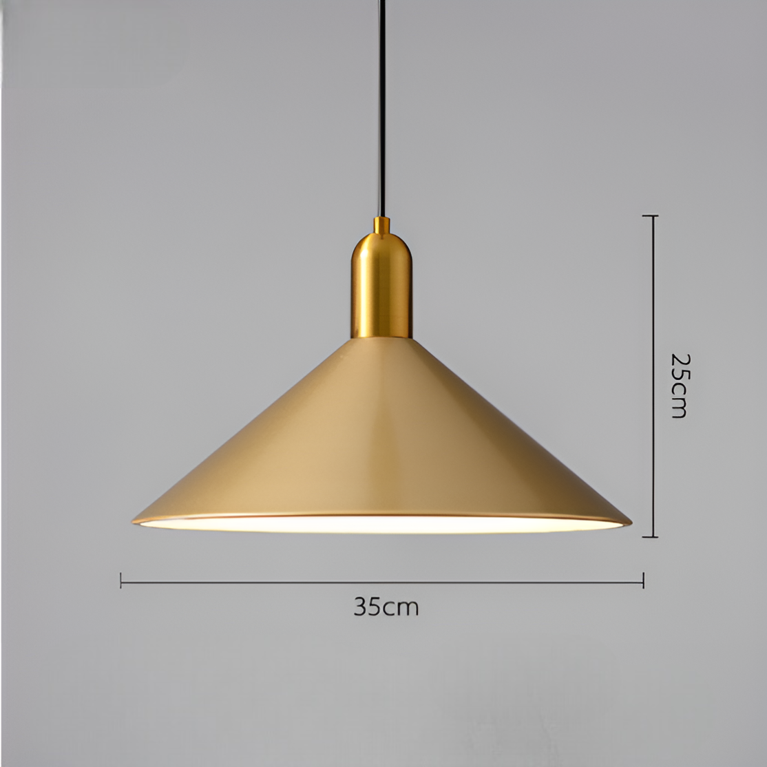 Suspension Moderne Sleek Altura – Design Métallique Minimaliste Chic avec Éclairage LED Intégré