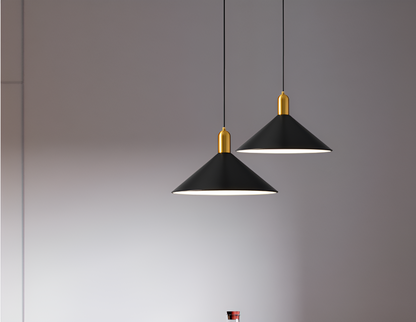 Suspension Moderne Sleek Altura – Design Métallique Minimaliste Chic avec Éclairage LED Intégré